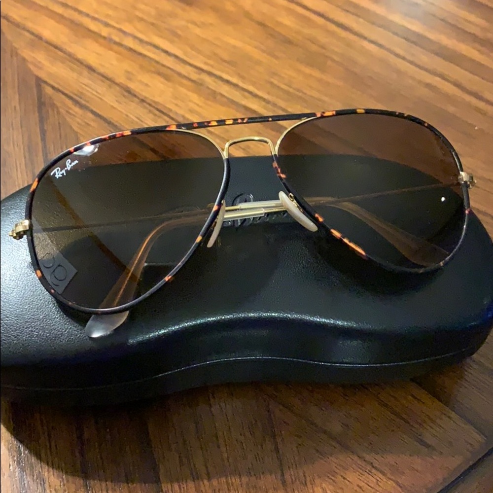 Ray-Ban tortoise aviator